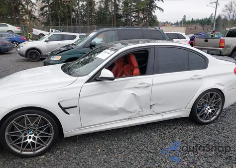 2017 BMW M3 из США, поврежденный, VIN WBS8M9C54H5G84676